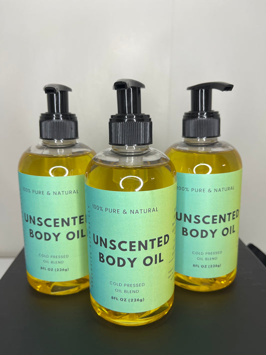 Unscented Body Oil